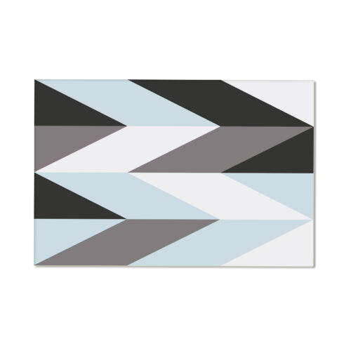 Alfombra-vinilica-moderna-original-minimalista-zigzag-flechas-gris-minimoi