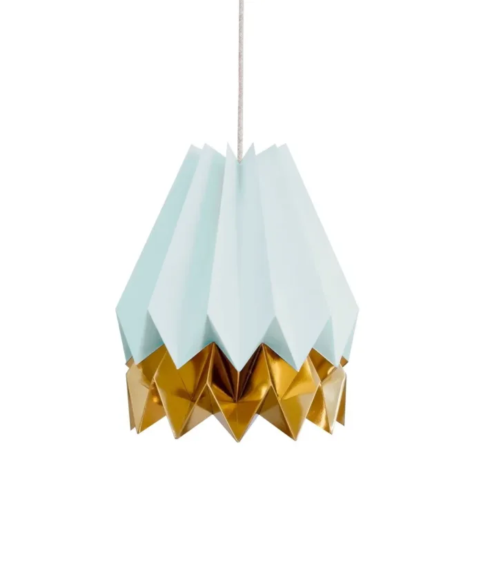 lampara-techo-papel-azul-dorado-plegado-azul-dorado-origami-japones-decoracion-geometrica-diferente-original-ninos-minimoi