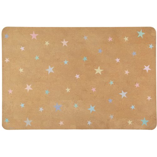 Alfombra Corcho Eco Stars Pastel