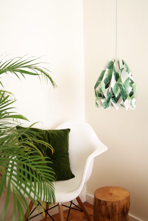 Lámpara de Techo Origami Tropical decoracion