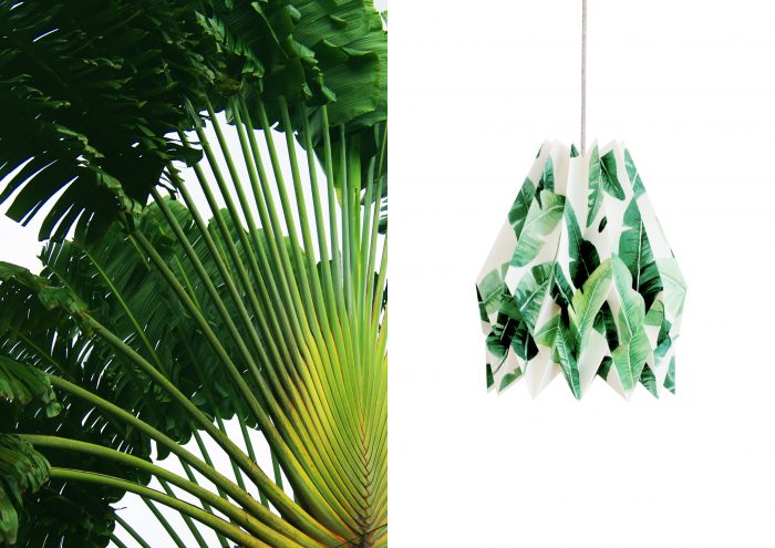 Lámpara de Techo Origami Tropical pattern