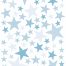 Vinilo Stars Pastel Blue