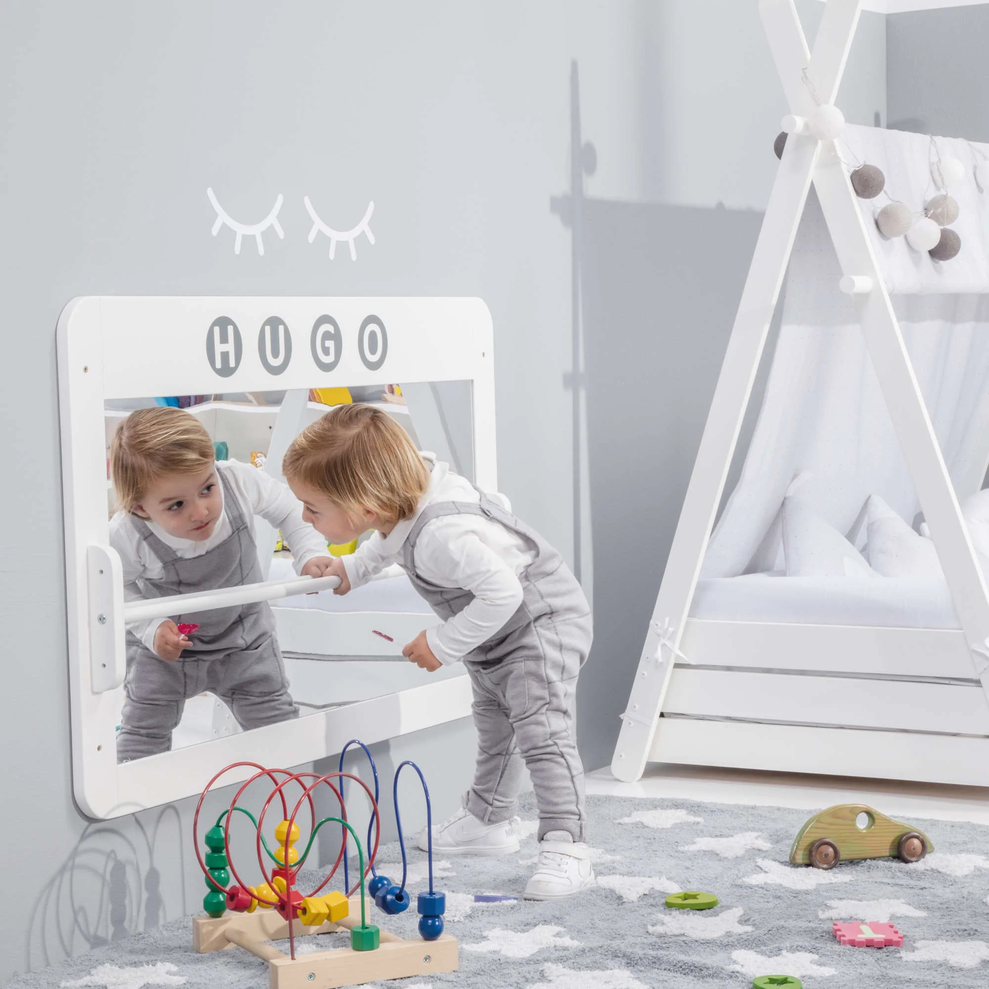 Espejo Montessori Natural – Play and Dream
